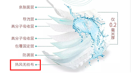 热风无纺布-纸尿裤的底层